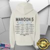 kenny Maroon5 Merch Store Love Is Like 2025 Tour Hoodiea