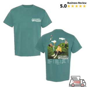 Kurtis Conner Store Merch Kc 2025 Fall Tour Green Tee