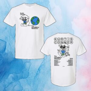 Kurtis Conner Store Merch Kc 2025 Fall Tour White Tee