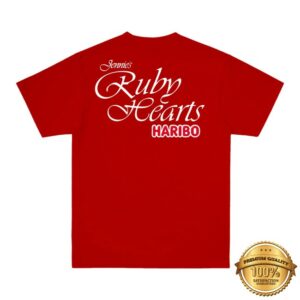 Jennie Store Merch Jennie X Haribo Red Tee
