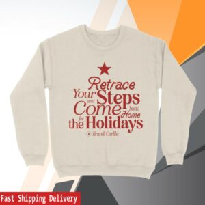 Brandi Carlile Store Merch Home For The Holidays Crewneck Sweatshirt