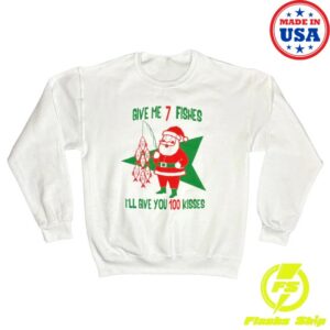 South Fellini Store Merch Santa Fish Sweatshirt