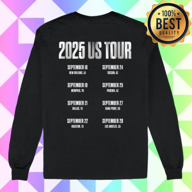 David Duchovny Merch Store Merch 2025 Us Tour Longsleeve David Duchovny Merch Store Merch 2025 Us Tour Longsleeve
