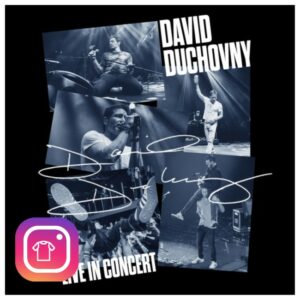 David Duchovny Merch Store Merch David Duchovny Live In Concert Tee