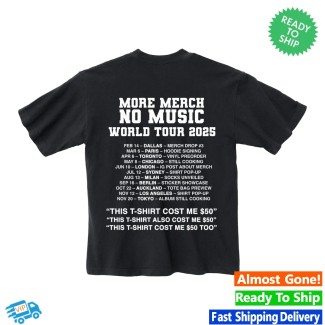 Polyphia Store Merch 2025 Tour Tee Polyphia Store Merch 2025 Tour Tee