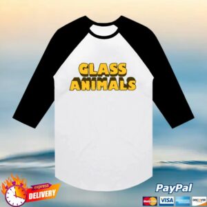 Glass Animals Store Merch Glass Animals Logo Raglan