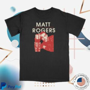 Matt Rogers Merchtable Store Merch Christmas In December Black Tee