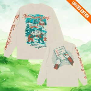 New Found Glory Stuff Store Merch Santa Forgive Me Long Sleeve