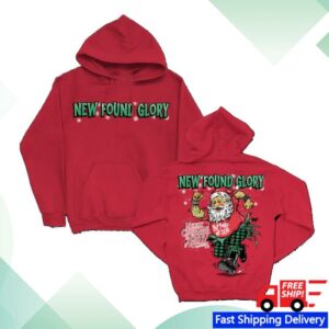 New Found Glory Stuff Merch Store Ppnd Santa Pullover Hoodie