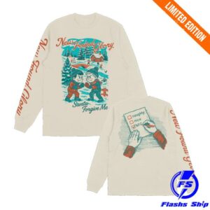 New Found Glory Stuff Merch Store Santa Forgive Me Long Sleeve