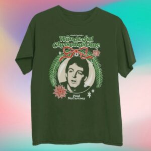 Paul Mccartney Store Merch Wonderful Christmas T-Shirt
