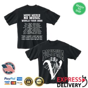Polyphia Merch Store 2025 Tour Tee