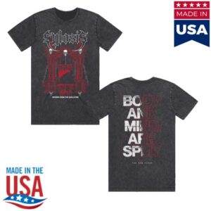 Sylosis Merch Store Guillotine T-Shirt Washed Black