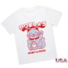 kenny average rob store merch lucky cat on met la patate shirtpsd w