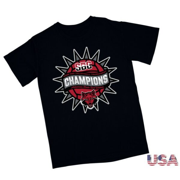 Astate Bookstore Merch Asu Volleyball Champions T-Shirt - Newest ...