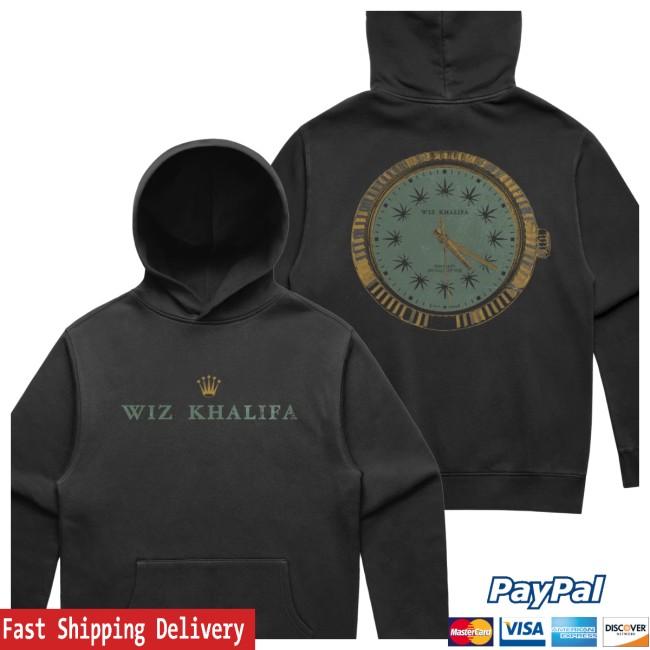 Wizkhalifa Store Merch Kush Time Pullover Hoodie Wizkhalifa Store Merch Kush Time Pullover Hoodie