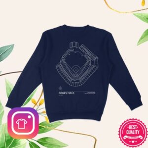 Jomboymedia Store Merch Coors Field Stadium Collection Shirt