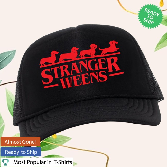 Bean Goods Store Merch Stranger Weens Black Trucker Hat Bean Goods Store Merch Stranger Weens Black Trucker Hat