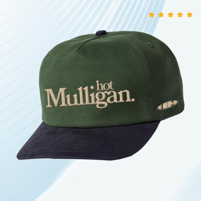 Hot Mulligan Merch Store Two Tone Green Hat Hot Mulligan Merch Store Two Tone Green Hat