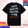 kenny Antisocialsocialclub Merch Store Assc X Bengals Team Black Teea