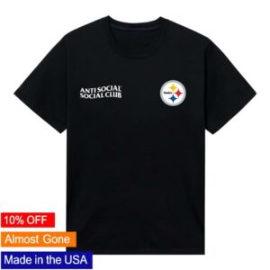 Antisocialsocialclub Merch Store Assc X Steelers Team Tee