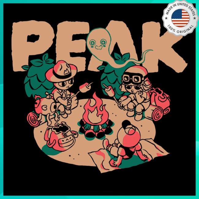Fangamer Store Merch Peak Happy Campers Shirt Fangamer Store Merch Peak Happy Campers Shirt