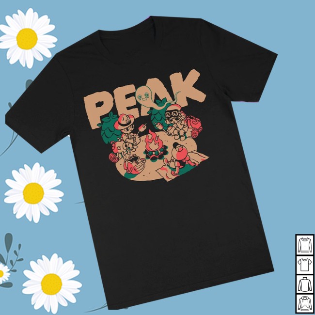 Fangamer Store Merch Peak Happy Campers Shirt Fangamer Store Merch Peak Happy Campers Shirt