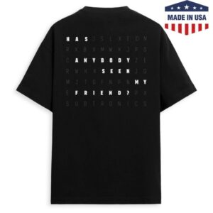 Subtronics Shop Store Merch Subtronics Friends Crossword Tee