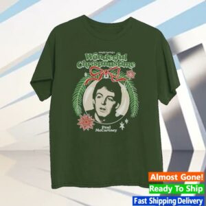Paul Mccartney Merch Store Wonderful Christmas T-Shirt