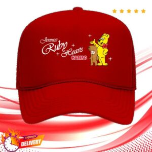 Jennie Shop Merch Jennie X Haribo Red Trucker Hat