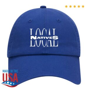 The Local Natives Store Merch Hat Royal Logo