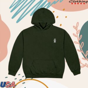 Death Row Records Store Merch Death Row Dark Green Hoodie