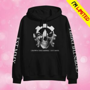 Crown The Empire Merch Store Cog Faces Pullover Black