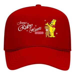 Jennie Merch Store Jennie X Haribo Red Trucker Hat