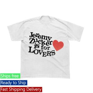 Jeremy Zucker Merch Store Jersey Is For Lovers White T-Shirt