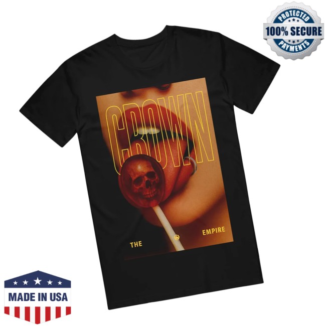 Crown The Empire Band Store Merch Lollipop Black Tee Crown The Empire Band Store Merch Lollipop Black Tee