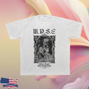 Shop Wpse Store Merch Rose Angel T-Shirt