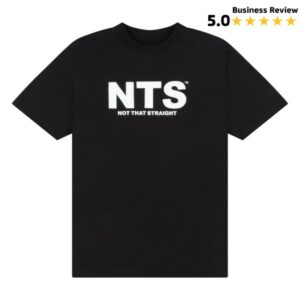 Nts Store Merch Not That Straight Black Tee
