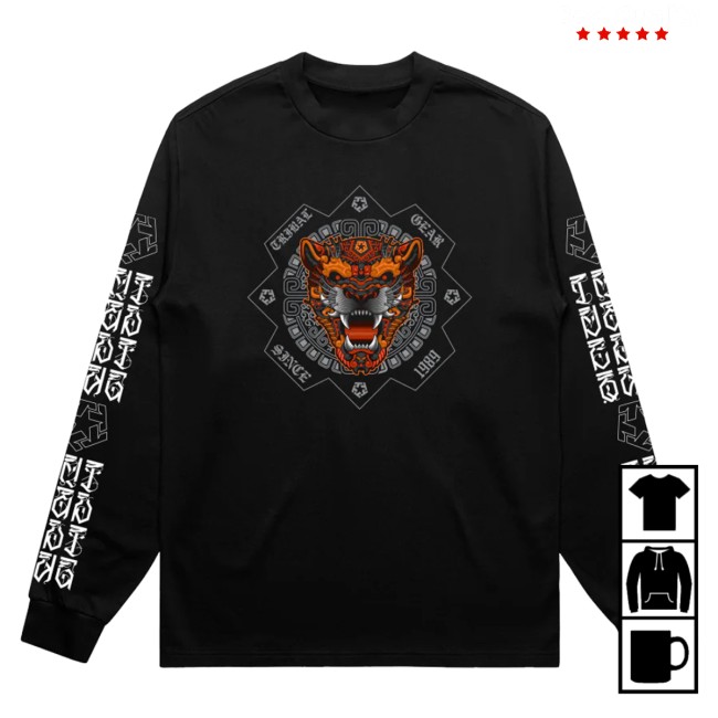 Tribal Streetwear Store Merch Jaguar Men’s Long Sleeve Shirt Tribal Streetwear Store Merch Jaguar Men’s Long Sleeve Shirt