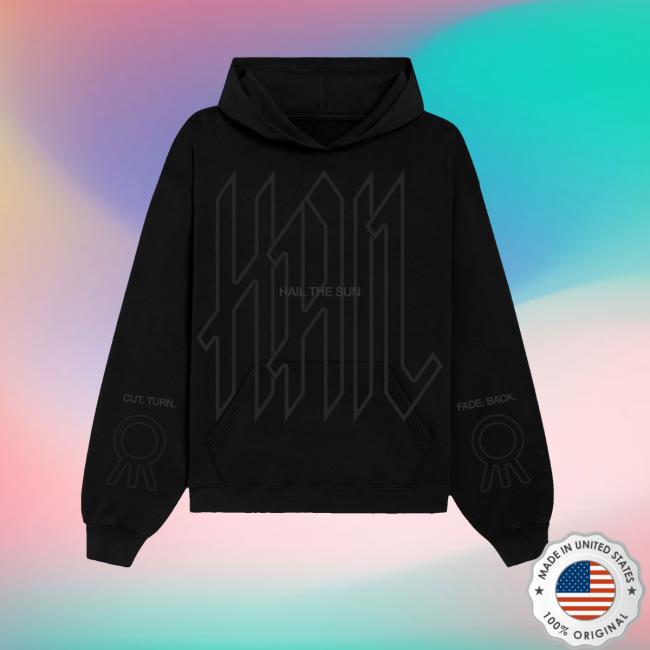 Hail The Merch Store Shadow Print Hoodie Hail The Merch Store Shadow Print Hoodie