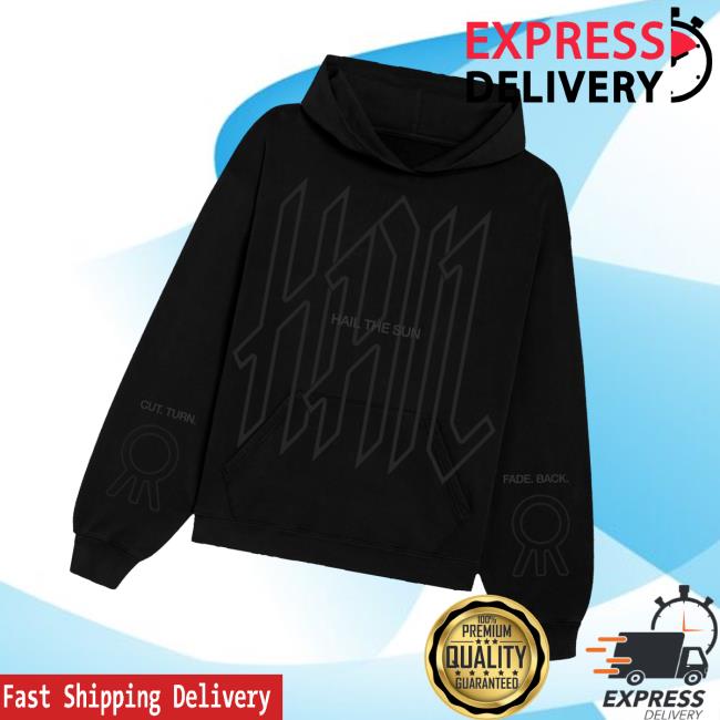 Hail The Merch Store Shadow Print Hoodie Hail The Merch Store Shadow Print Hoodie