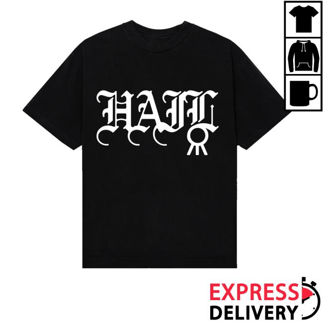Hail The Merch Store Blackletter Tee Hail The Merch Store Blackletter Tee