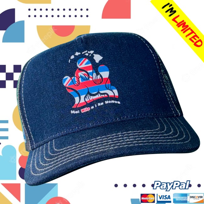 Aaron Kai Store Merch Wave Flag Hat Aaron Kai Store Merch Wave Flag Hat