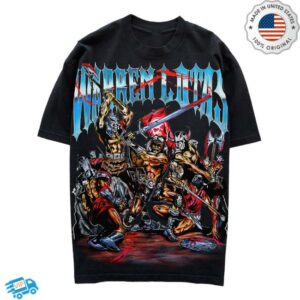Warren Lotas Merch Store Battle Massacre T-Shirt Black