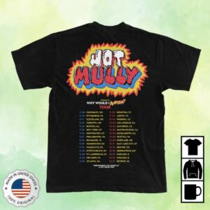 Hot Mulligan Store Merch Wwiw Tour T-Shirt
