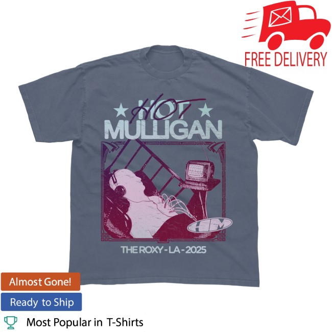 Hot Mulligan Store Merch Roxy Tee Hot Mulligan Store Merch Roxy Tee