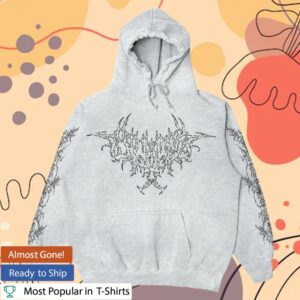 8Thwndr Store Merch Sigil Reaper Hoodie Grey