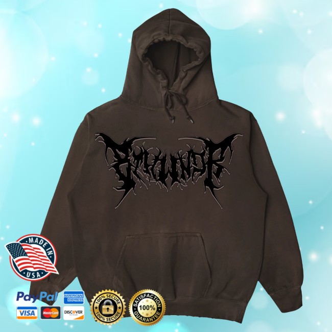 8Thwndr Store Merch Spike Hoodie Brown 8Thwndr Store Merch Spike Hoodie Brown