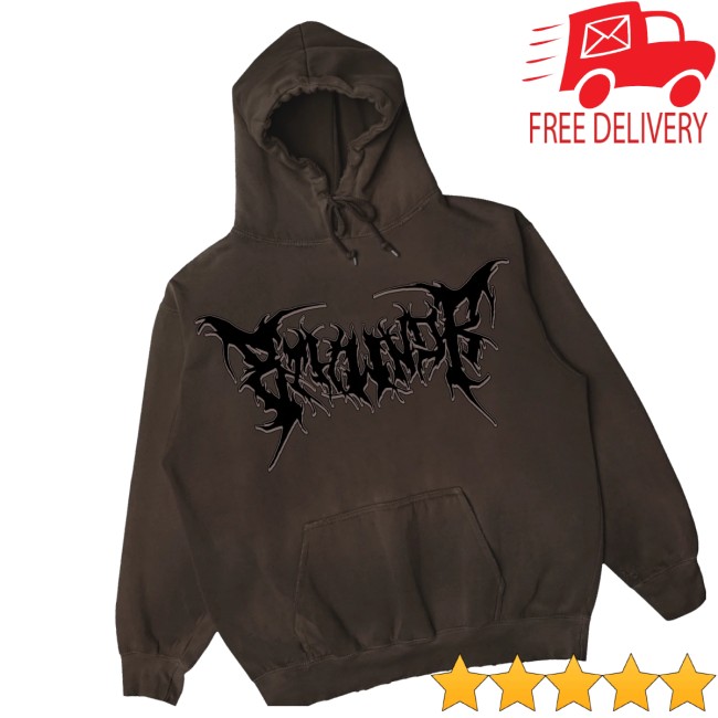 8Thwndr Store Merch Spike Hoodie Brown 8Thwndr Store Merch Spike Hoodie Brown