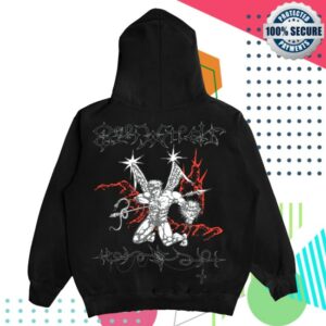 8Thwndr Store Merch Sacrifice Zip Up Black